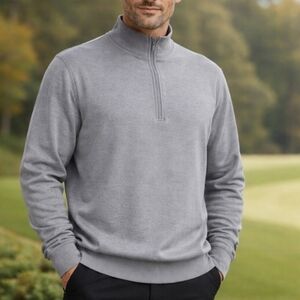 Sun Mountain Gale Force Quarter Zip Sweater Wind Resistant Liner